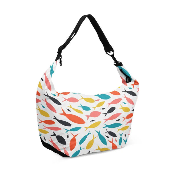 Crescent bag Colorful Fish - CANVAEGYPT