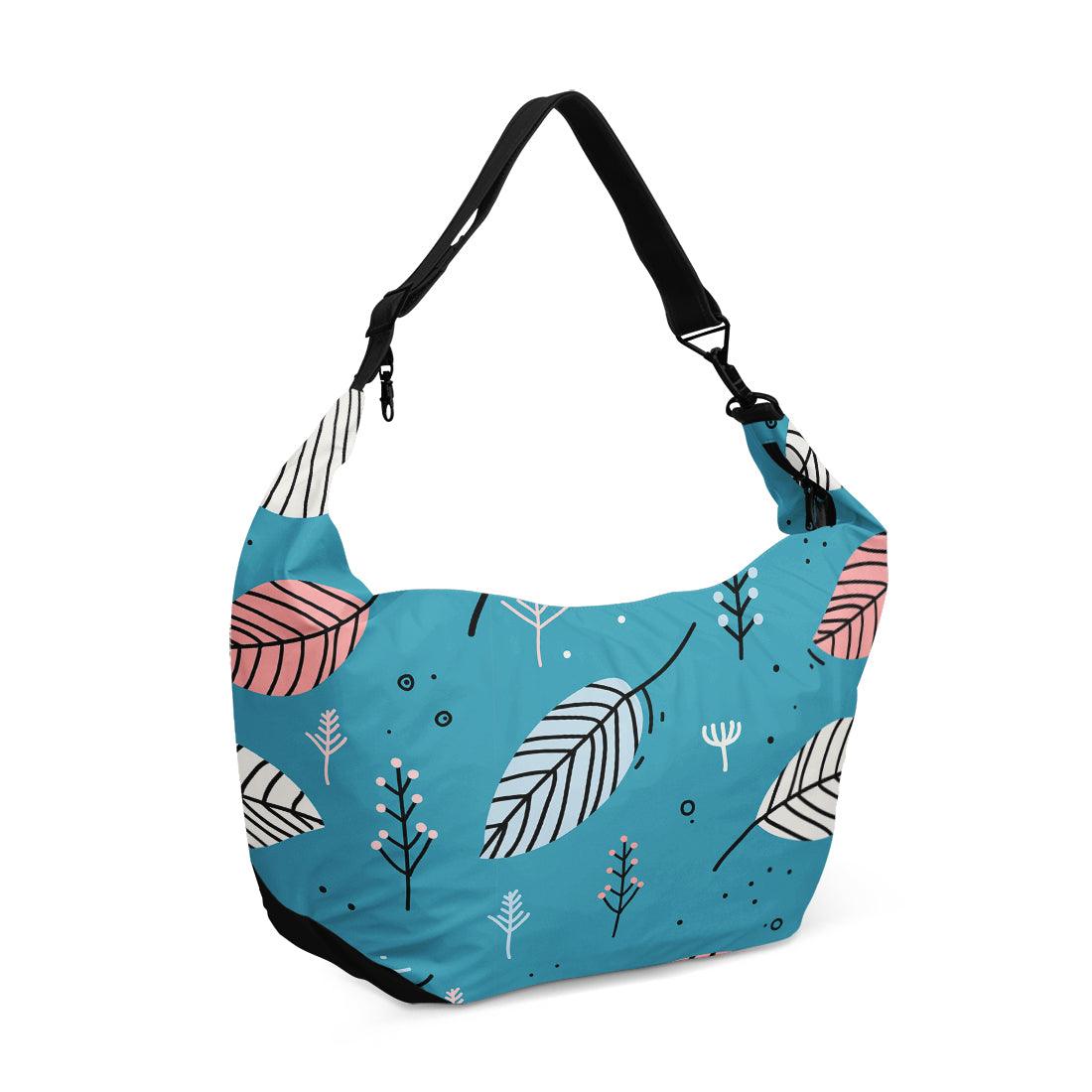 Crescent bag Gentle Garden Cyan - CANVAEGYPT