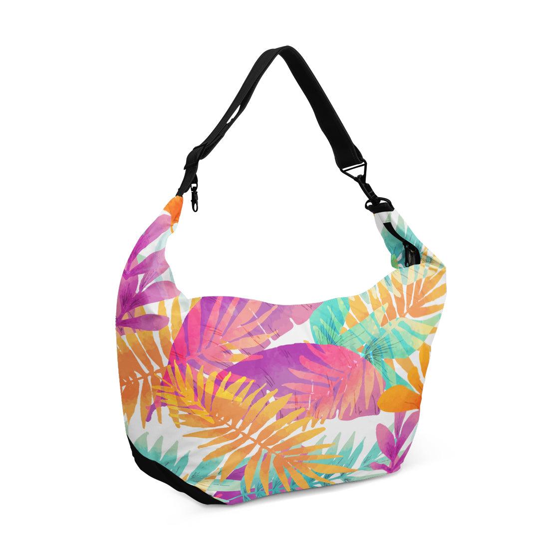 Crescent bag Summer leaves - CANVAEGYPT