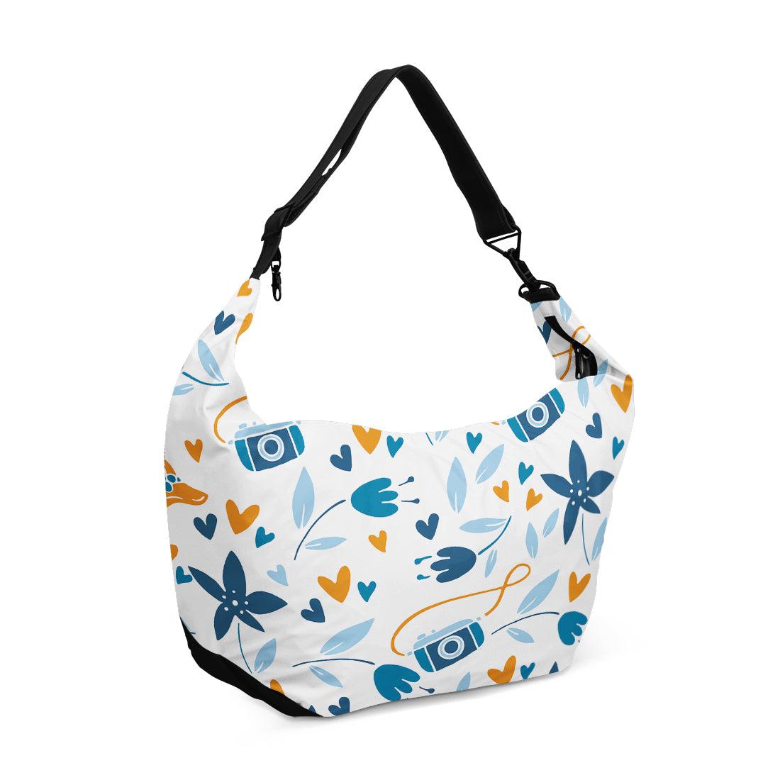 Crescent bag White Pattern - CANVAEGYPT