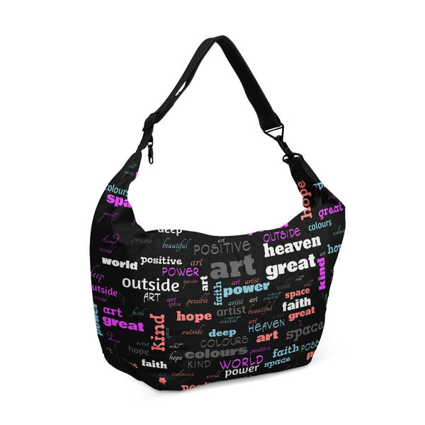 Crescent bag Words - CANVAEGYPT