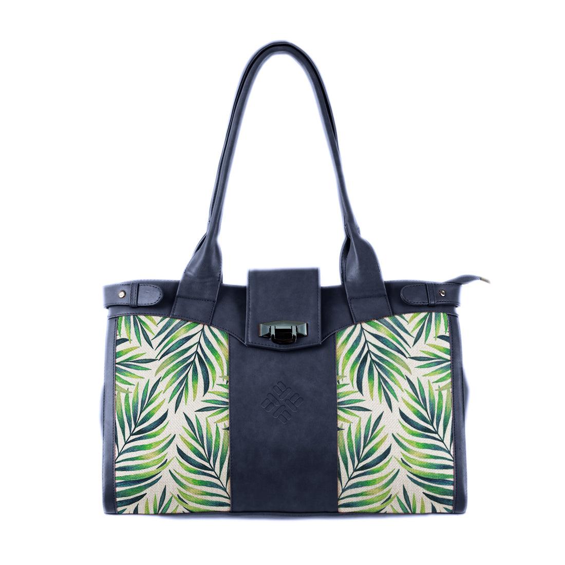 DB Double Handle Large Bag Palm - CANVAEGYPT