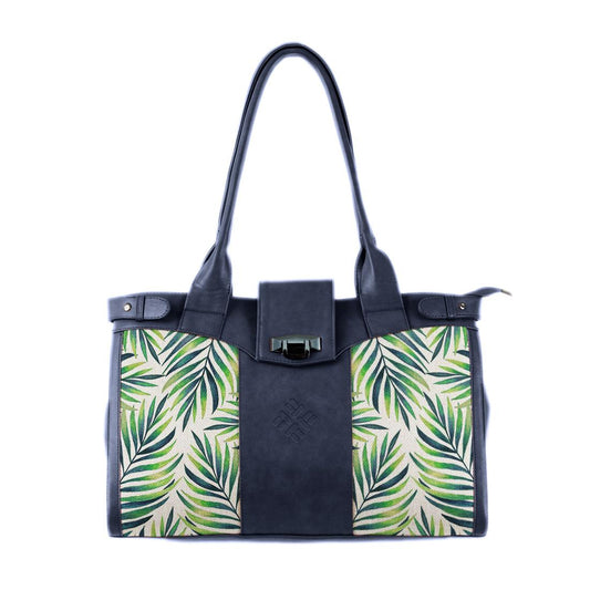 DB Double Handle Large Bag Palm - CANVAEGYPT