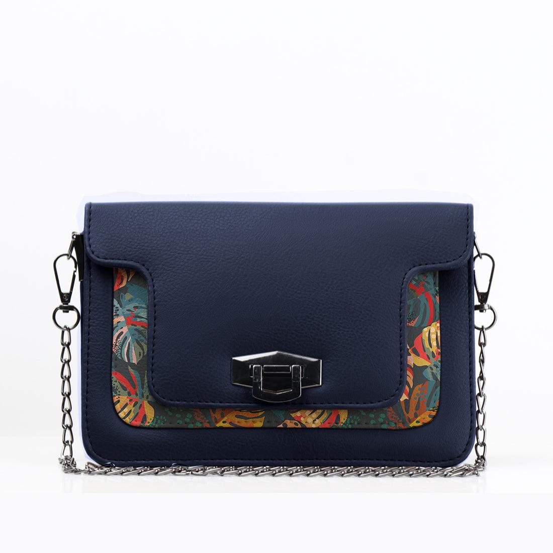 DB Mini Embossed Chain Bag Palm - CANVAEGYPT