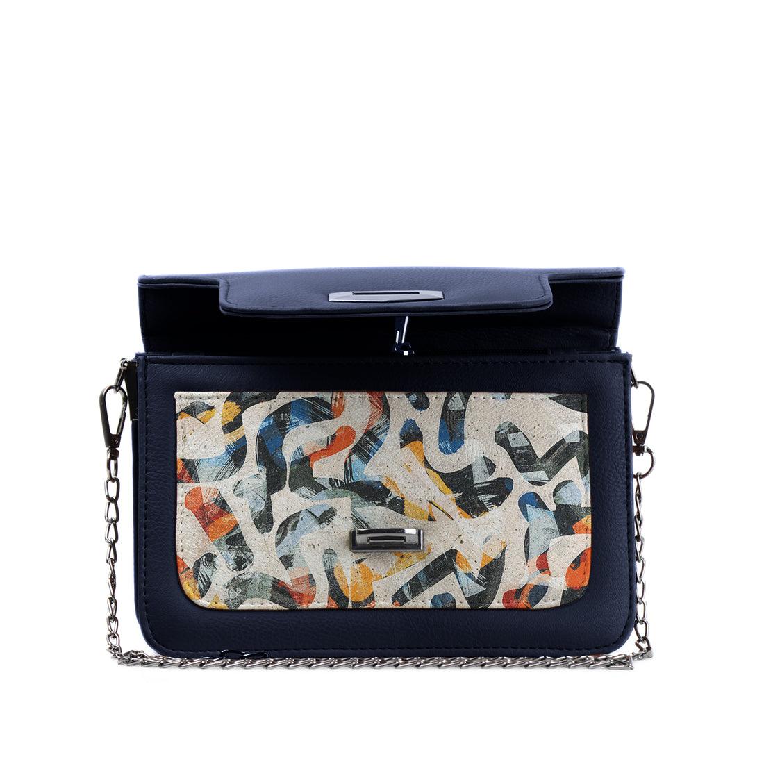 DB Mini Embossed Chain Bag Sand Brushes - CANVAEGYPT