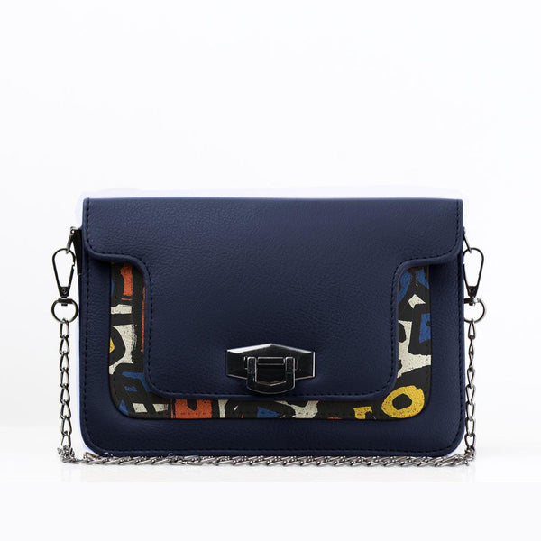 DB Mini Embossed Chain Bag Stroke - CANVAEGYPT