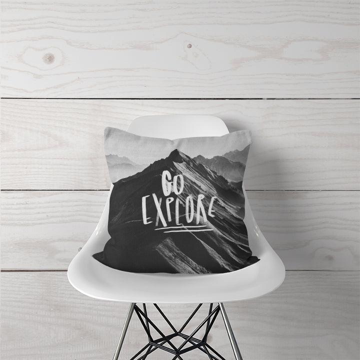Decorative Pillow Go Explore - CANVAEGYPT