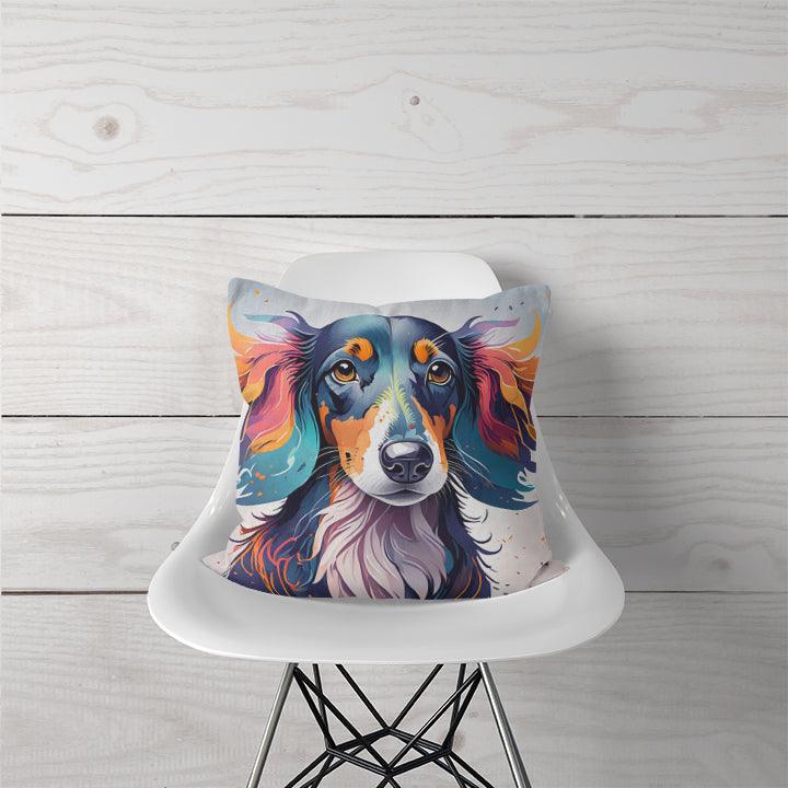 Decorative Pillow Long haired black - CANVAEGYPT