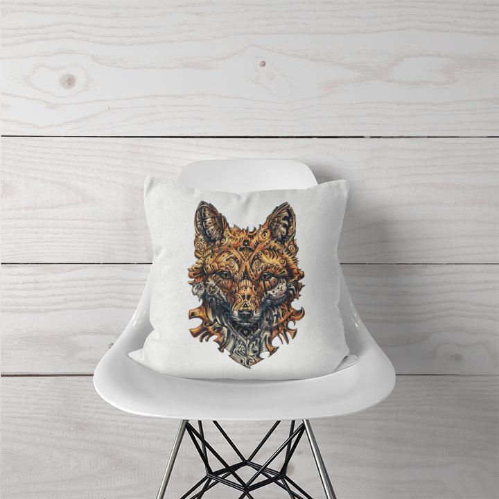 Decorative Pillow Wolf Art - CANVAEGYPT