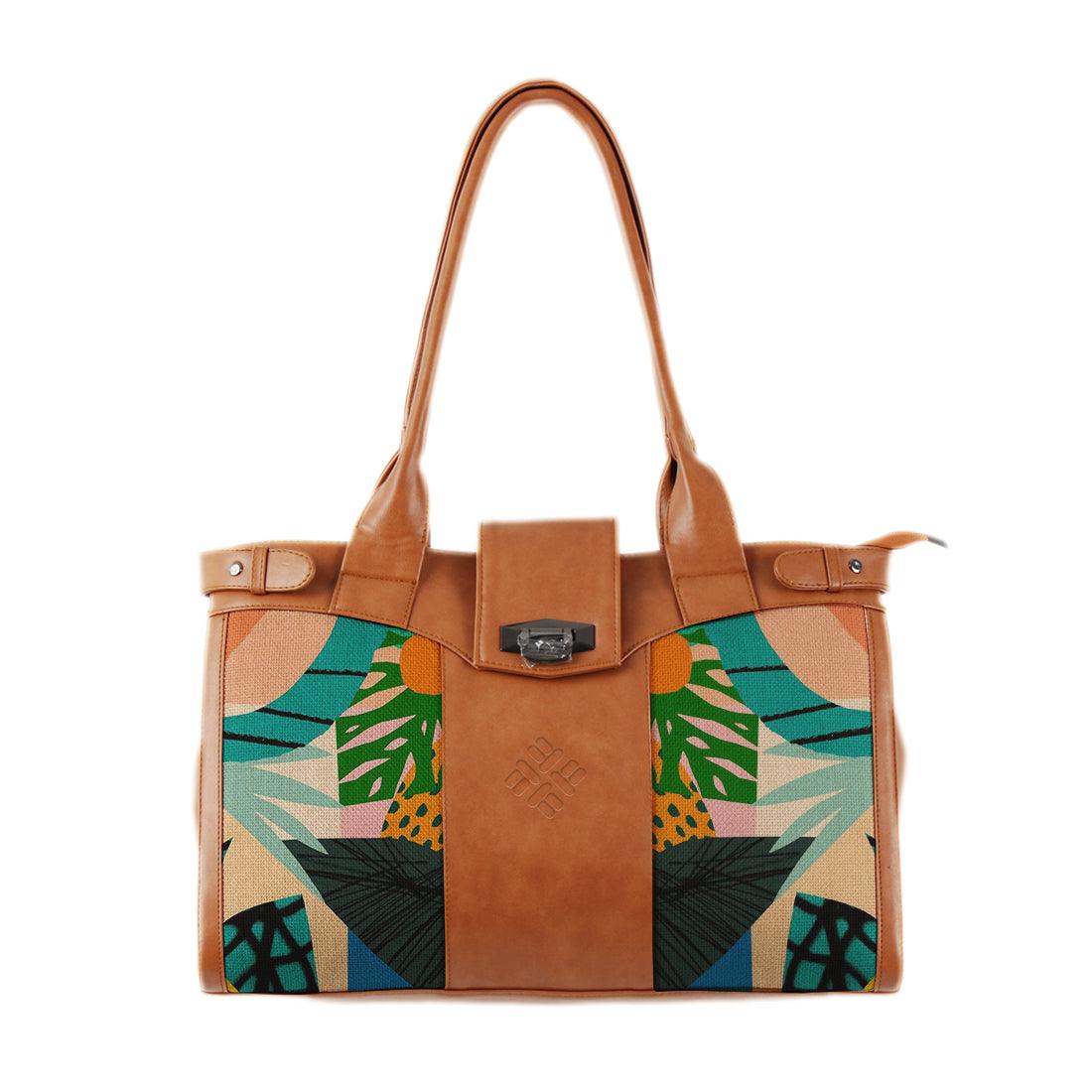 Double Handle Large Bag Garden - CANVAEGYPT