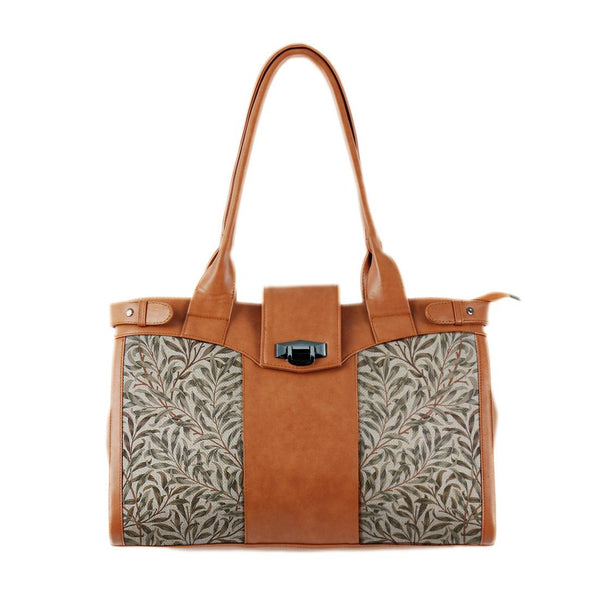 Double Handle Large Bag Leaves Pattern - CANVAEGYPT