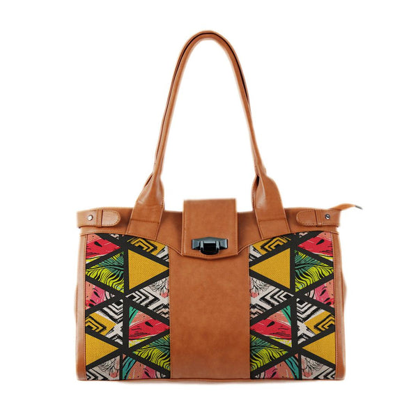 Double Handle Large Bag Watermelon - CANVAEGYPT