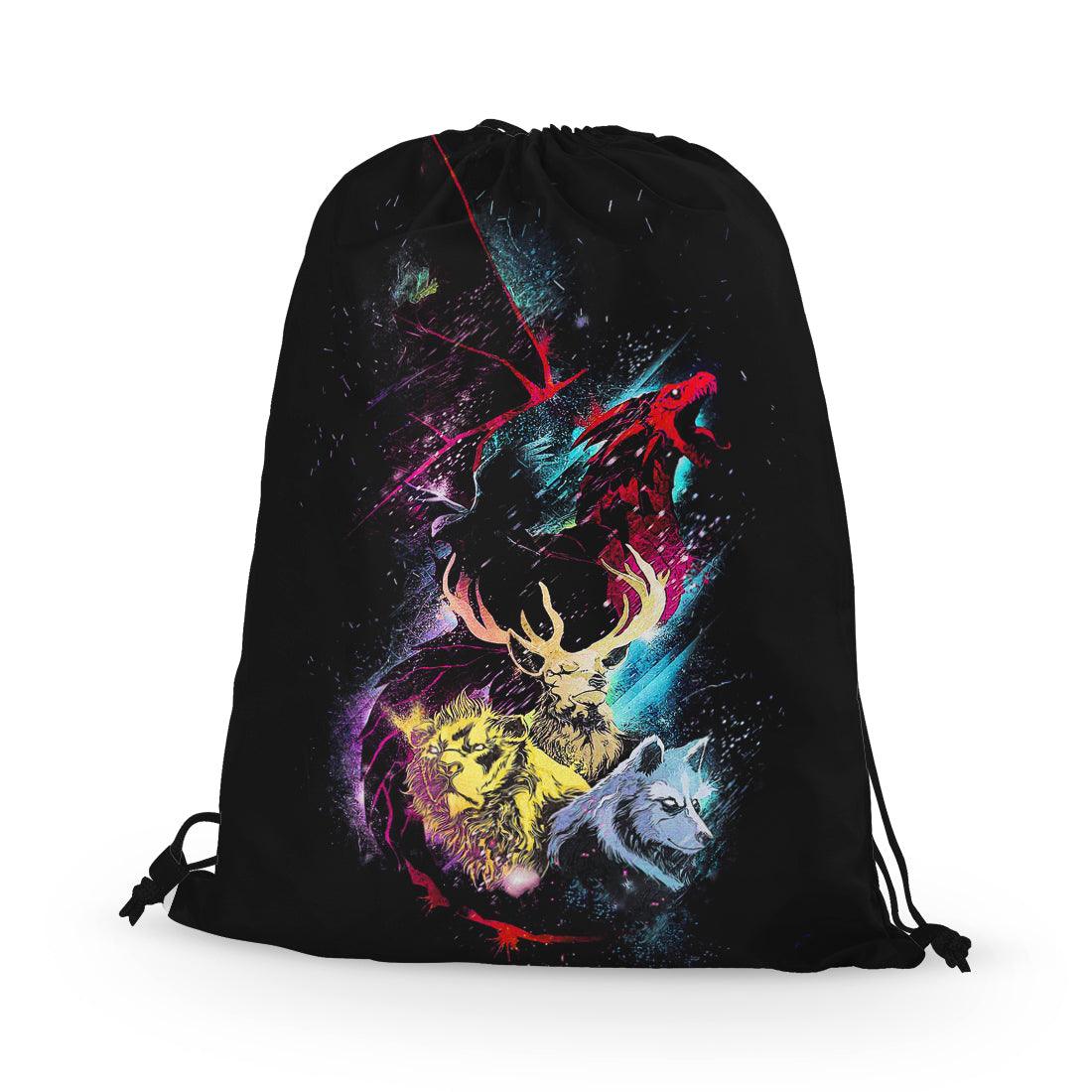 Drawstring Bag Abstract animals - CANVAEGYPT