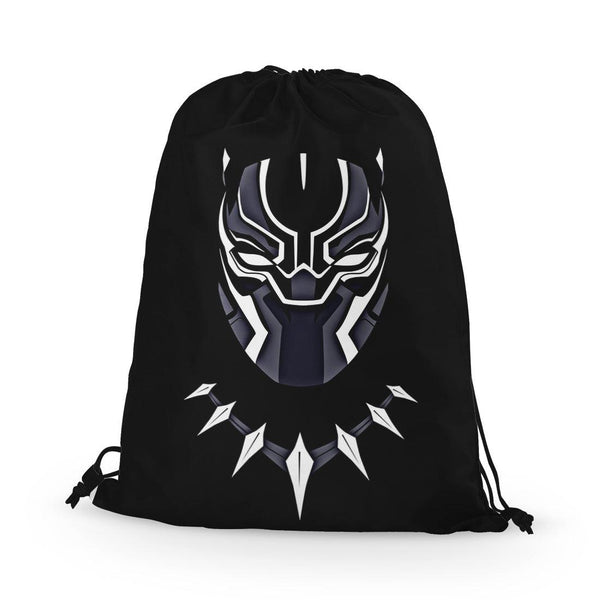 Drawstring Bag Black panther