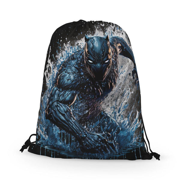 Drawstring Bag Black Panther - CANVAEGYPT