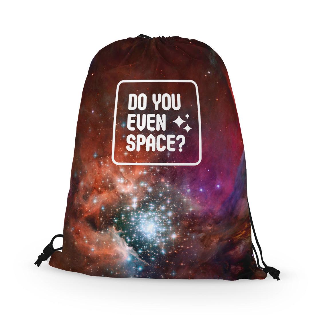 Drawstring Bag Do you even space - CANVAEGYPT