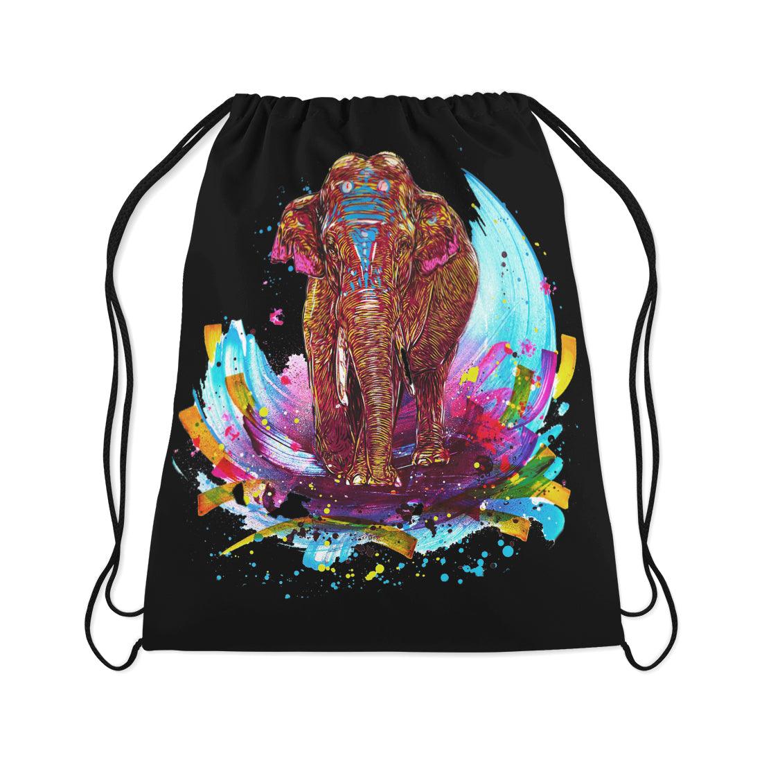 Drawstring Bag Elephant - CANVAEGYPT