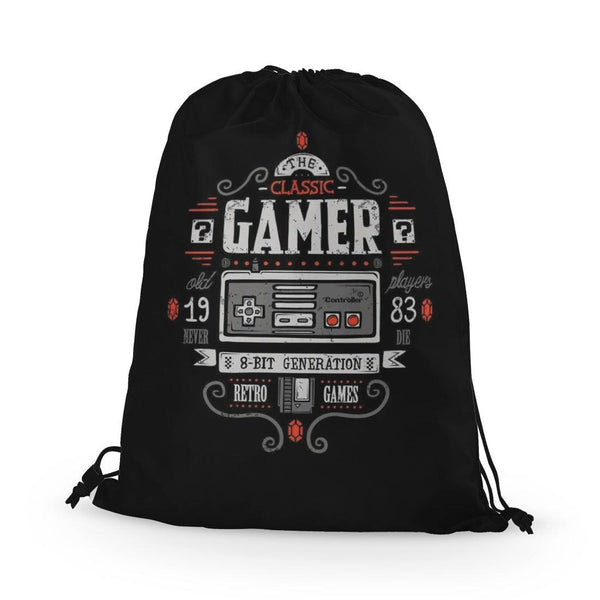 Drawstring Bag Gaming Logo