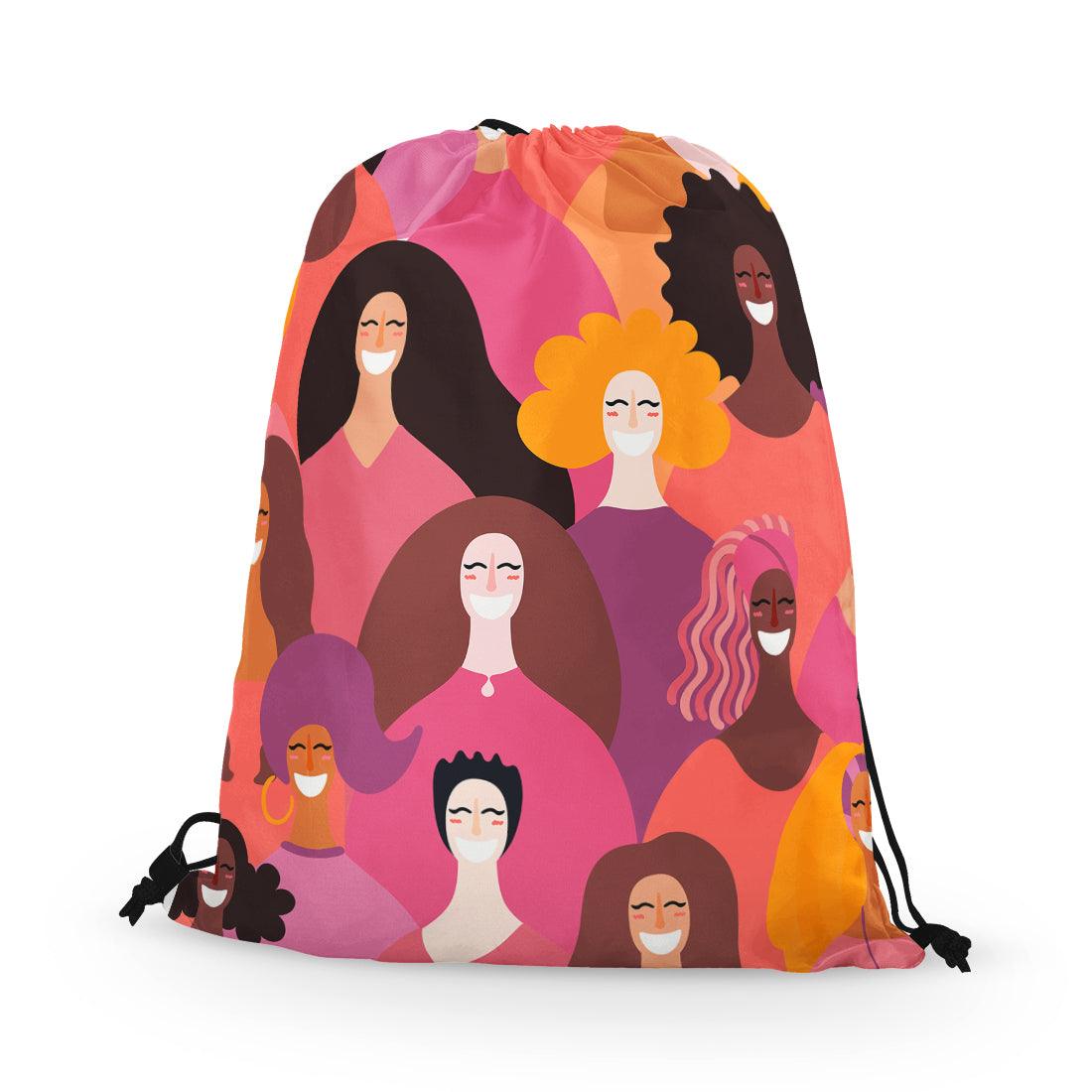 Drawstring Bag Girls Squad - CANVAEGYPT