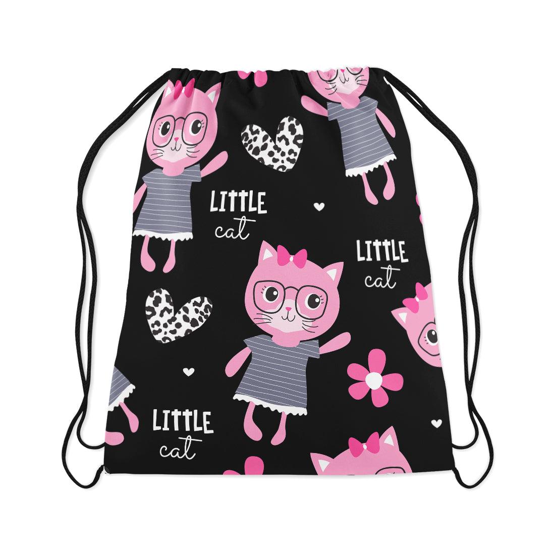 Drawstring Bag Little cat - CANVAEGYPT