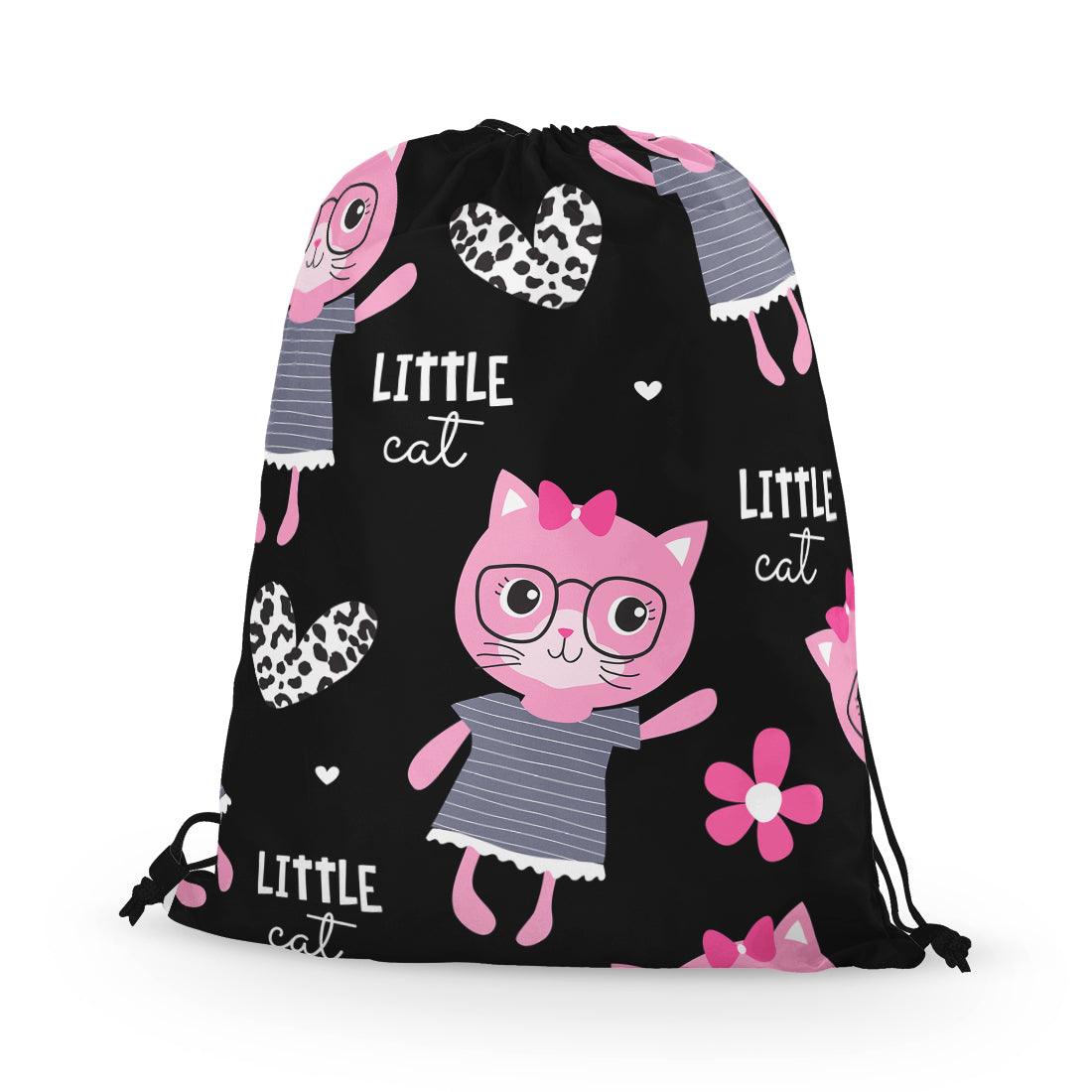 Drawstring Bag Little cat - CANVAEGYPT