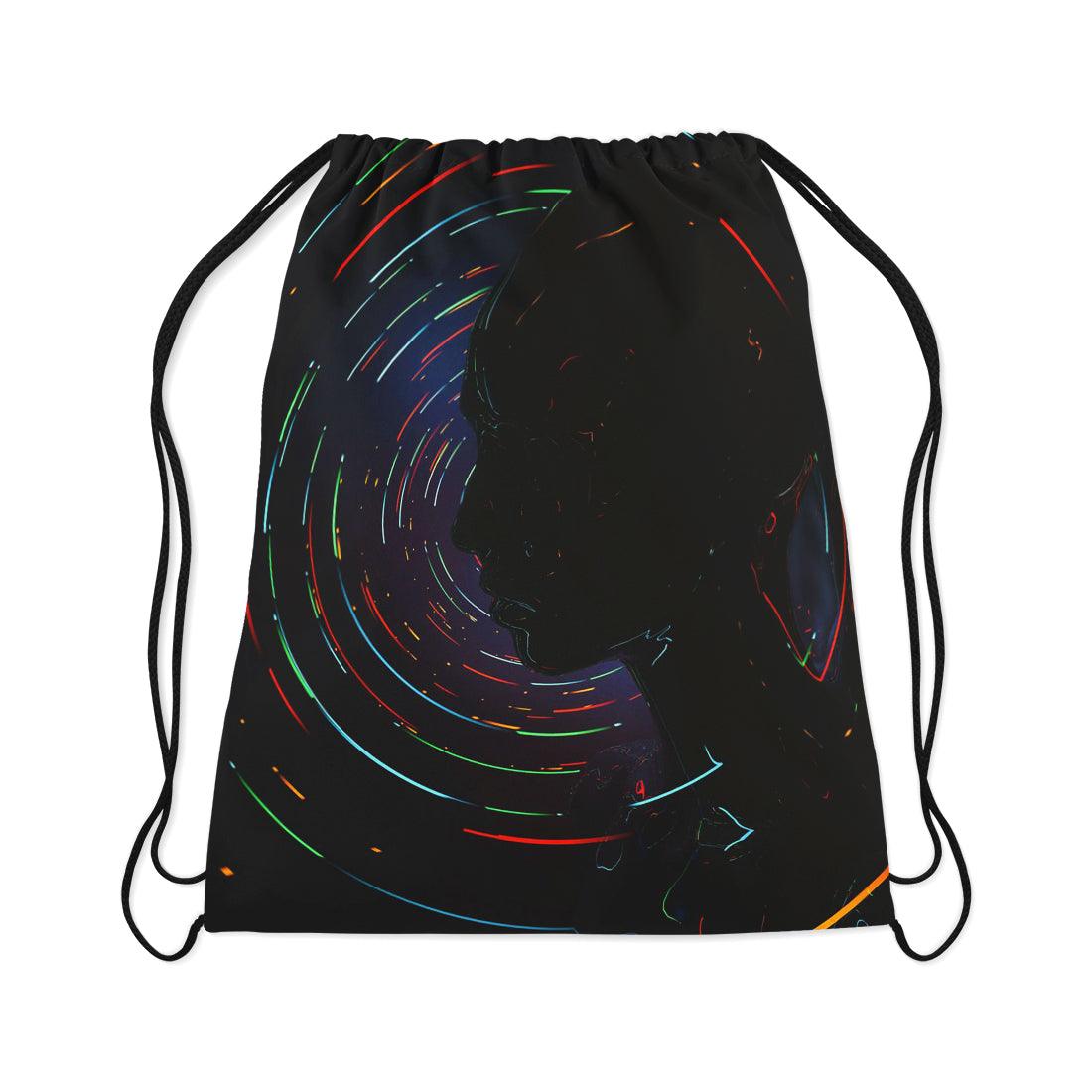 Drawstring Bag Neon Space - CANVAEGYPT