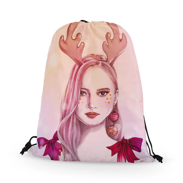 Drawstring Bag Oh deer
