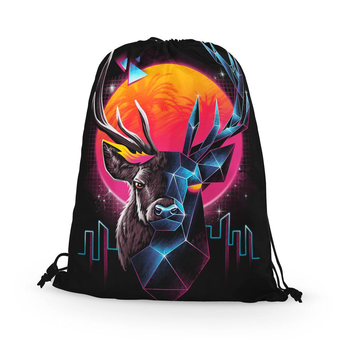 Drawstring Bag Rad stag - CANVAEGYPT
