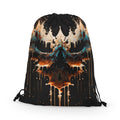 Drawstring Bag Rorschach Face