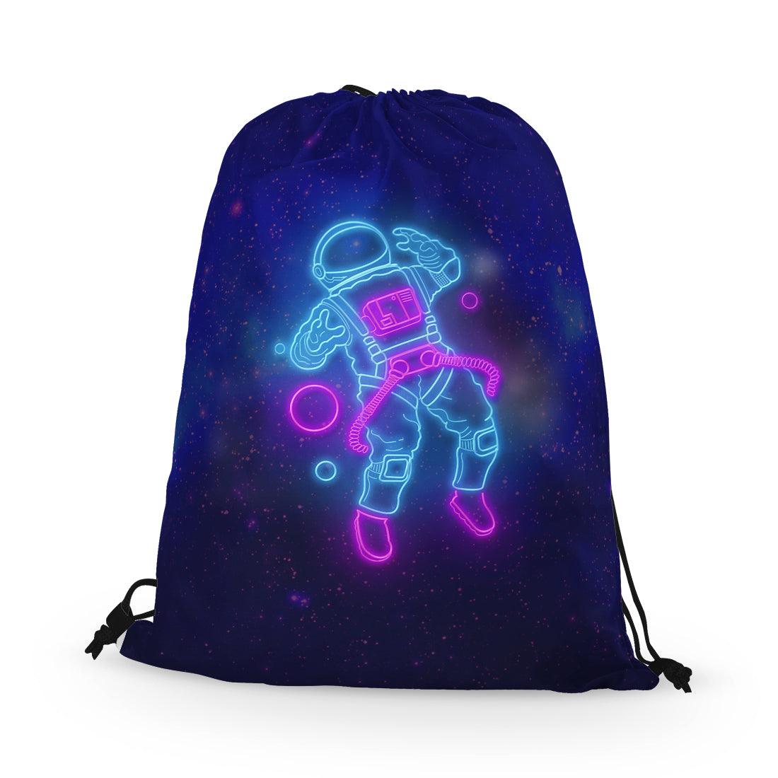 Drawstring Bag Space neon - CANVAEGYPT
