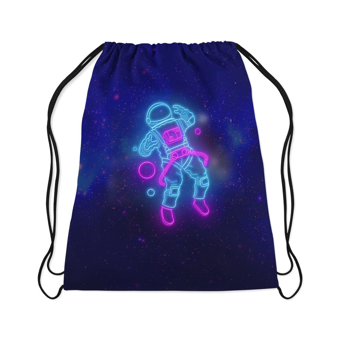 Drawstring Bag Space neon - CANVAEGYPT