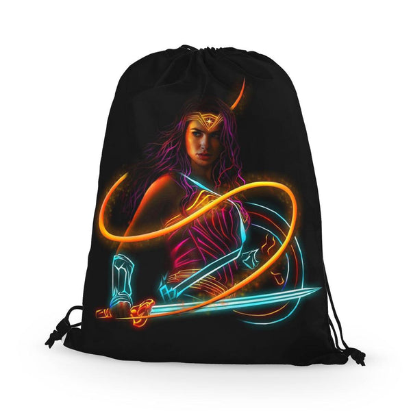 Drawstring Bag Wonder Women