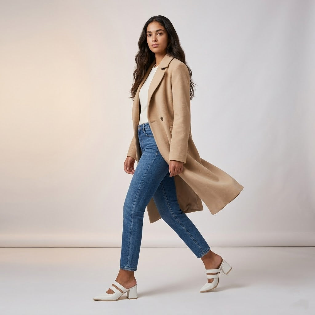 White Double Strap Mules – Step Into Your Power - 6