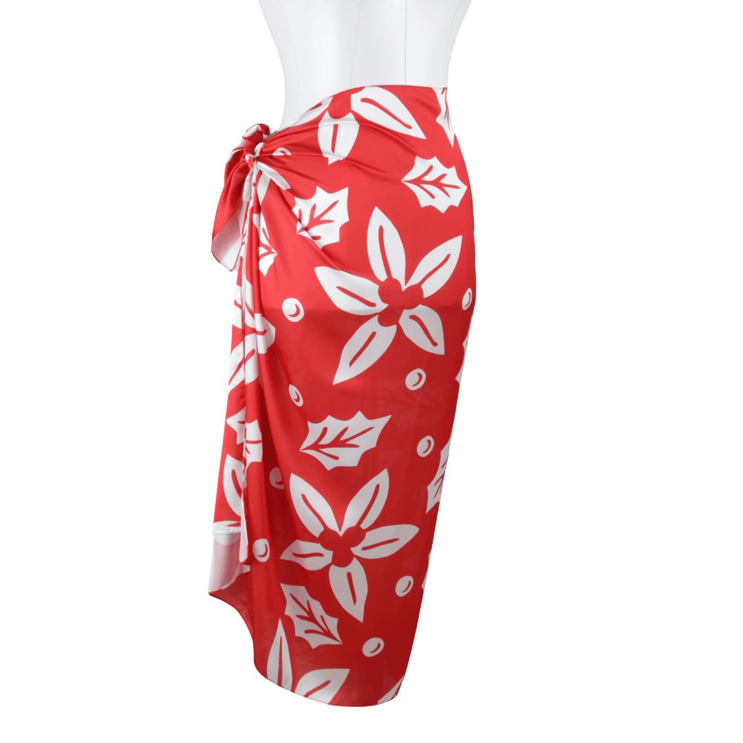 Flowy Wrap Poinsettias - CANVAEGYPT