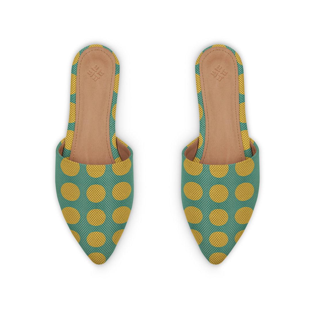 Fully Mules Yellow Dots - CANVAEGYPT