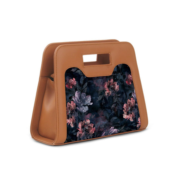 Havana Chic Peek Handbag Dark Pattern