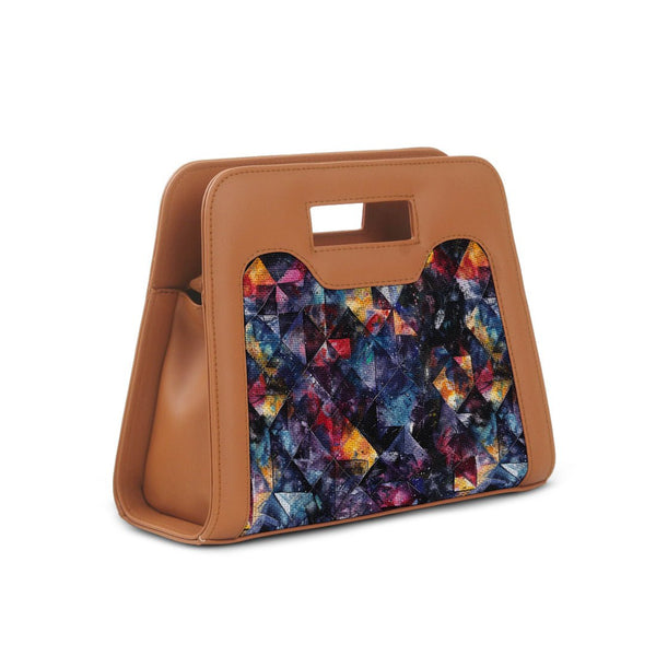 Havana Chic Peek Handbag Dark Shapes