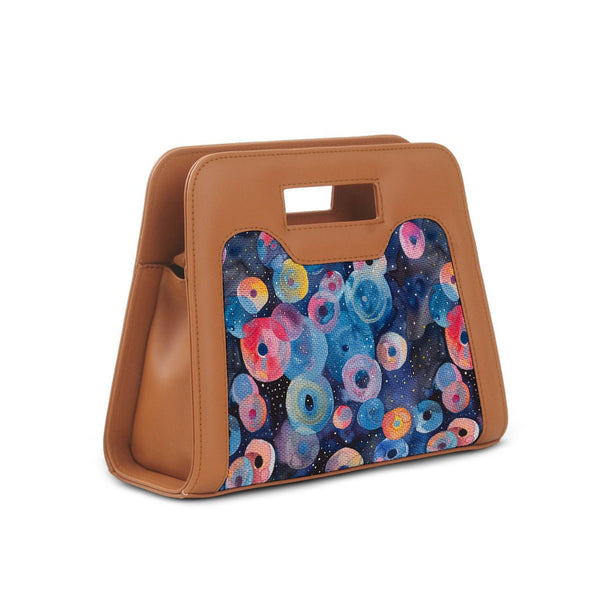 Havana Chic Peek Handbag Galaxy Circles