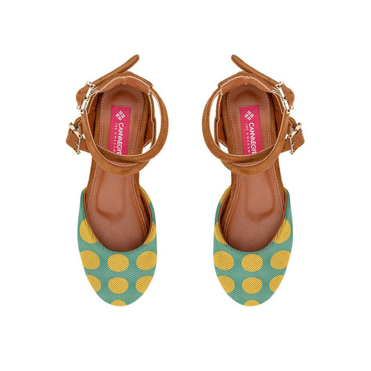 Havana Chunky Sandal Yellow Bubbles - CANVAEGYPT