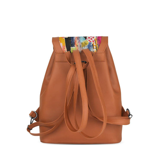 Havana City Serenade Backpack Abstract Artistry - CANVAEGYPT