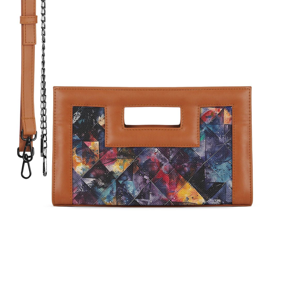 Havana City Sleek Clutch Dark Shapes - CANVAEGYPT