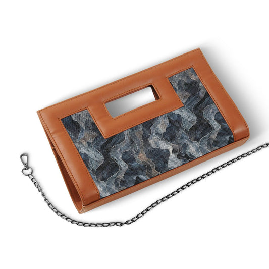 Havana City Sleek Clutch Dark Watercolor - CANVAEGYPT