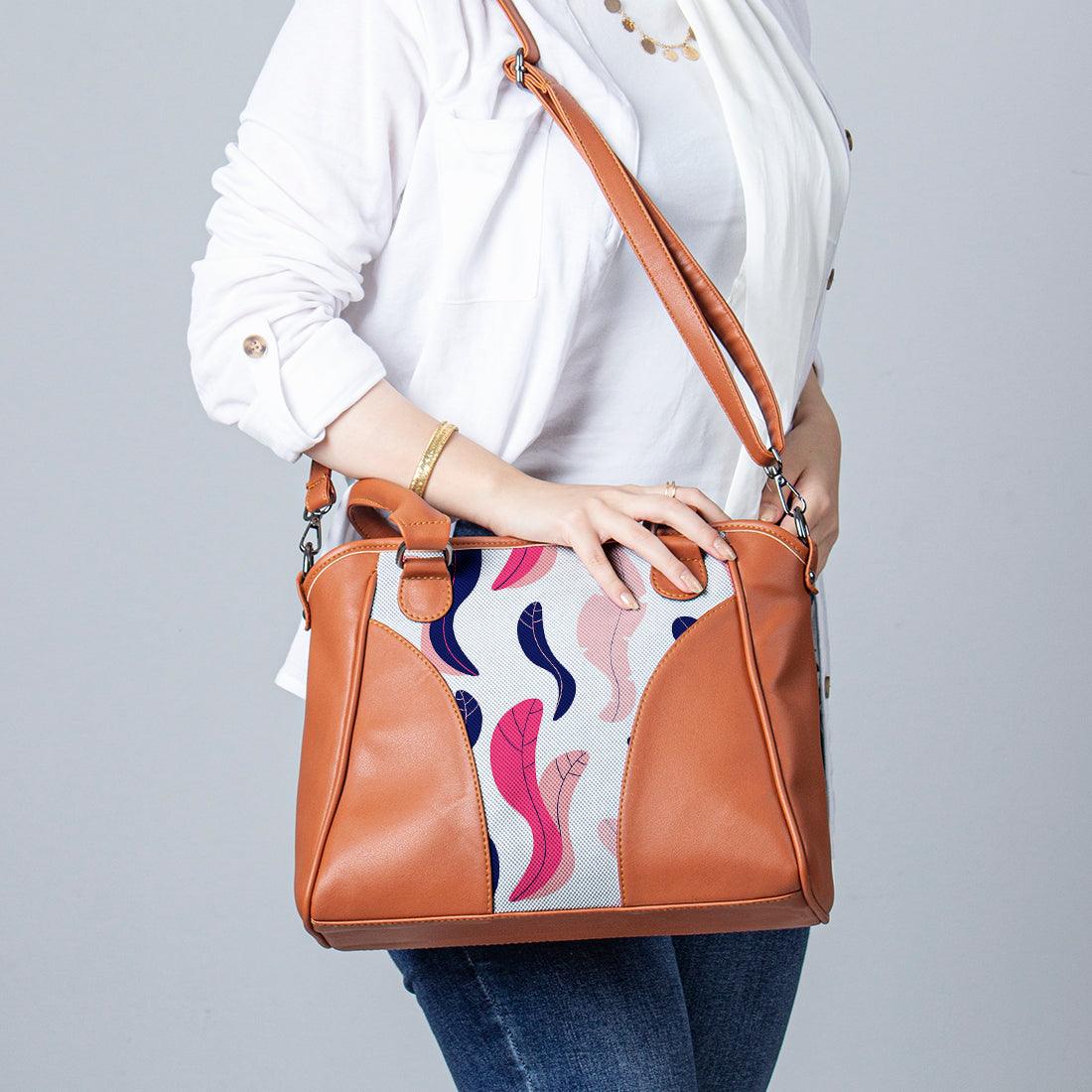 Havana Ladies Handbag Tree Leaves - CANVAEGYPT