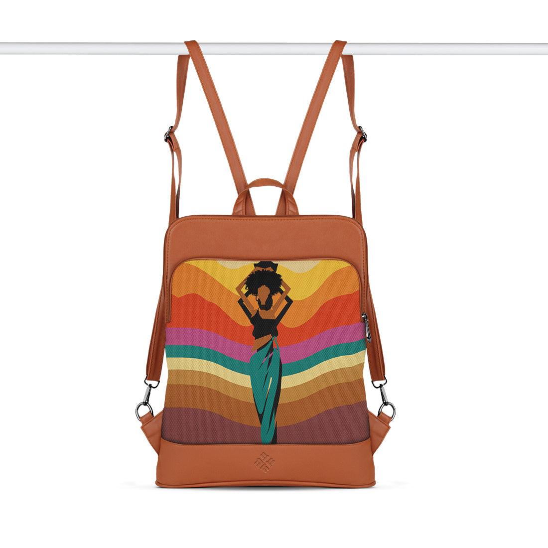 Havana Laptop Backpack Africa - Girl - CANVAEGYPT