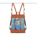 Havana Laptop Backpack Lilac locks