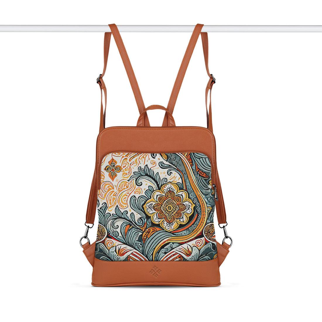 Havana Laptop Backpack Linocut - CANVAEGYPT