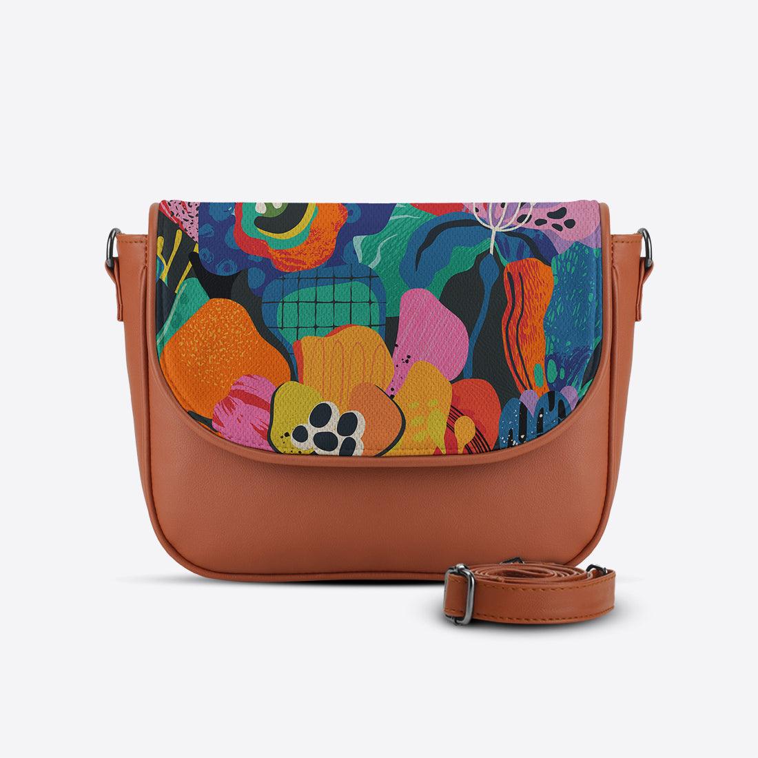 Havana Messenger Crossbody Abstract Art - CANVAEGYPT