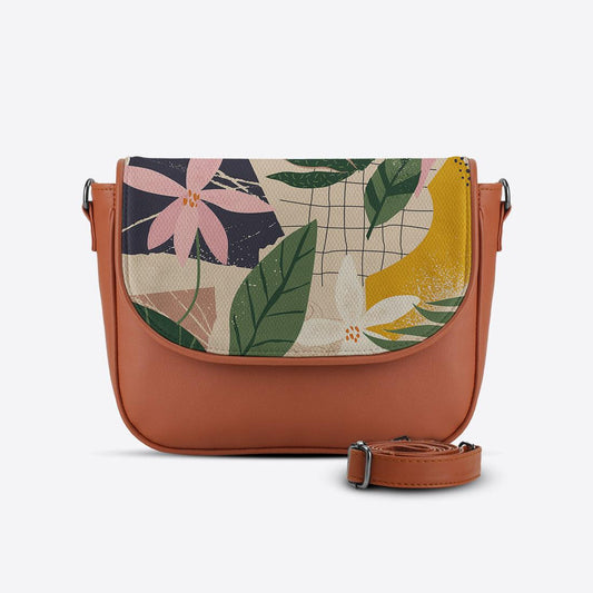 Havana Messenger Crossbody Leafs - CANVAEGYPT