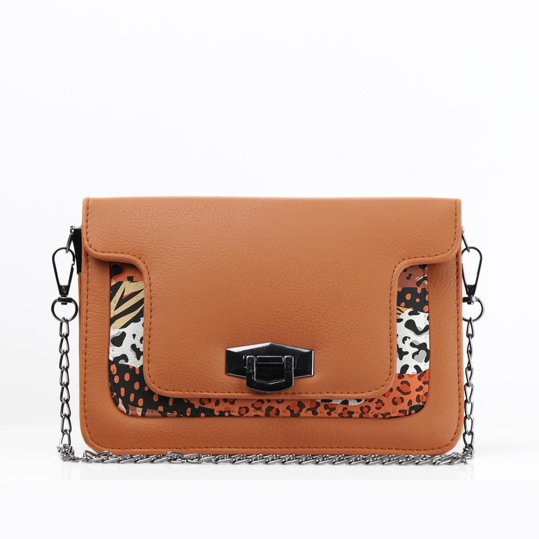 Havana Mini Embossed Chain Bag African Skins - CANVAEGYPT