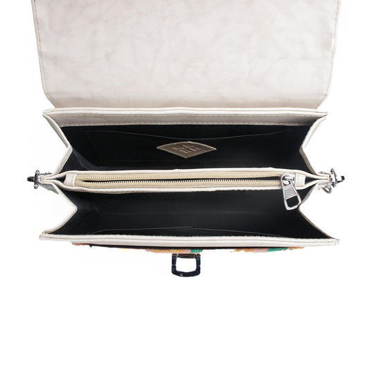 Havana Mini Embossed Chain Bag Blue Skin - CANVAEGYPT